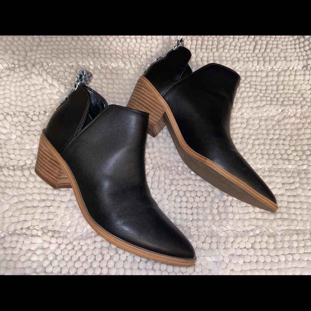 Nine West Black Booties